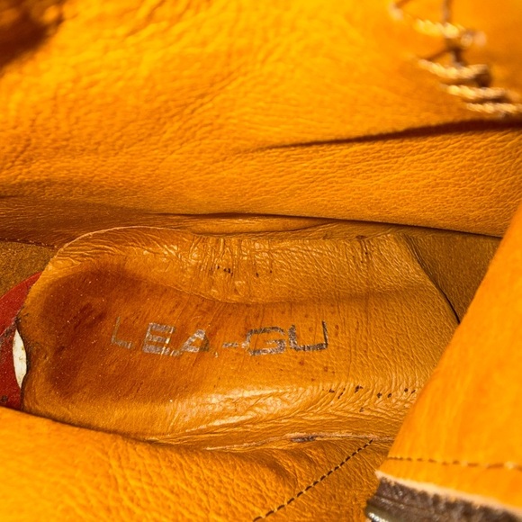 Vintage Italian Leather & Suede Riding Boots Women’s 39 Brown Equestrian Tall - Picture 3 of 14